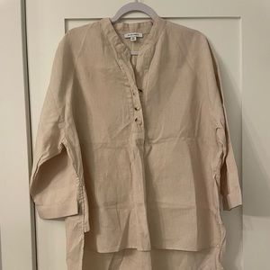 Pure Navy Beige Top